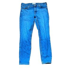 Everlane good blue jeans 32 tall straight leg euc women’s